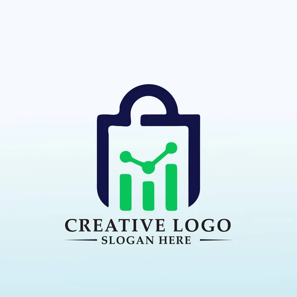 Abbiamo Bisogno Una Progettazione Potente Logo Commercialista — Vettoriale Stock