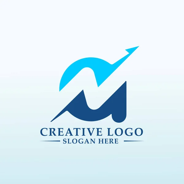 Logo Vectoriel Pour Les Entreprises Trading — Image vectorielle