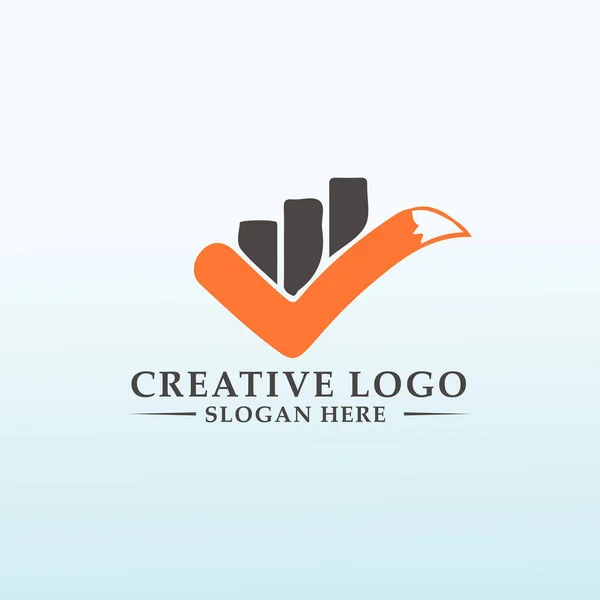 Кошачий Учет Дизайн Логотипа Финансового Вектора — стоковый вектор