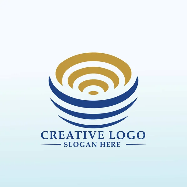 Logo Voor Een Vastgoedbeleggingsmaatschappij — Stockvector