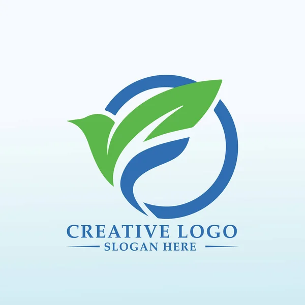 Logotyp För Att Hjälpa Företagare Att Hitta Flexibla Finansieringslösningar — Stock vektor