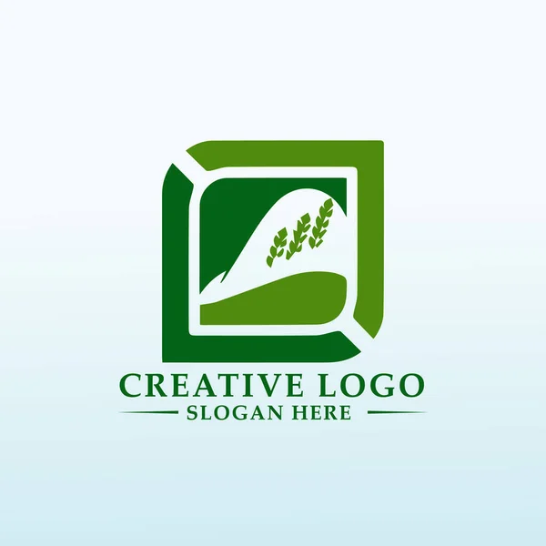 Investmentfirma Sucht Logo Design — Stockvektor