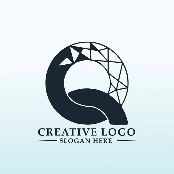 Oficina Inversión Necesita Una Letra Logo — Archivo Imágenes Vectoriales