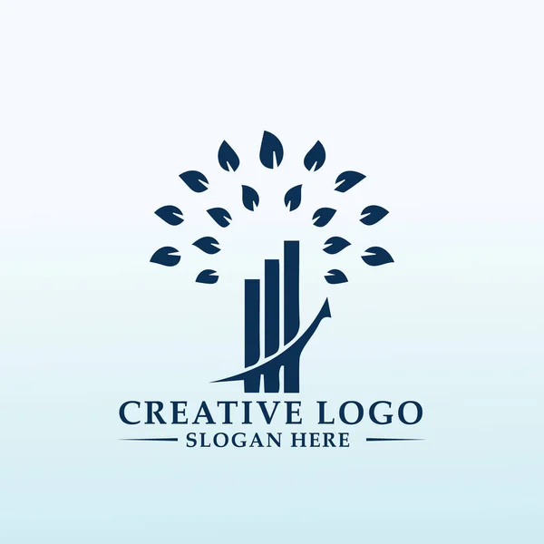 退職計画のロゴ — ストックベクタ