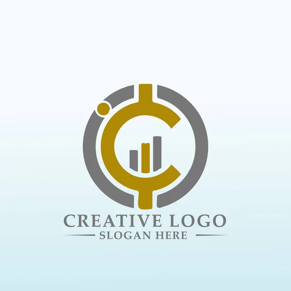 Amerika Toegang Tot Het Financiële Berg Logo — Stockvector