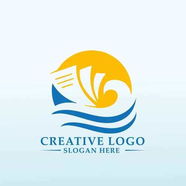 Sun Shine Professional Tax Accounting Service Small Business Individuals Logo — Image vectorielle