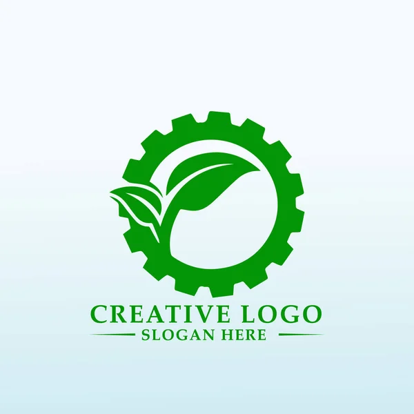 Logotipo Para Caber Representar Negócio Cultivo Manutenção Agrícola —  Vetores de Stock