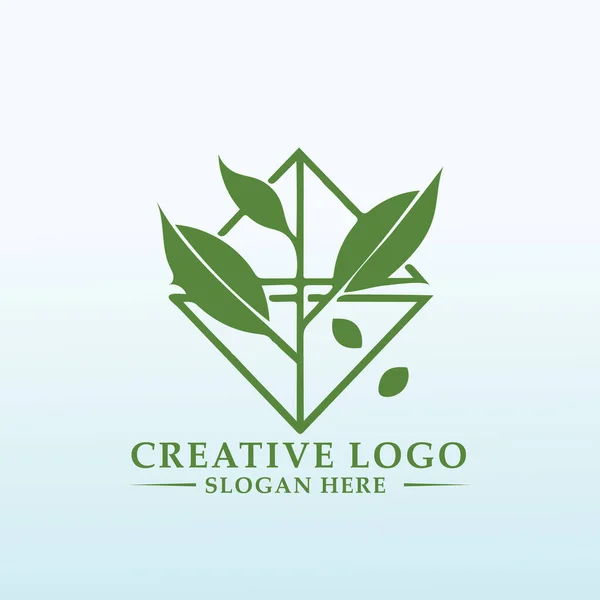 Logo Frais Pour Réduire Les Produits Chimiques Dans Vos Aliments — Image vectorielle