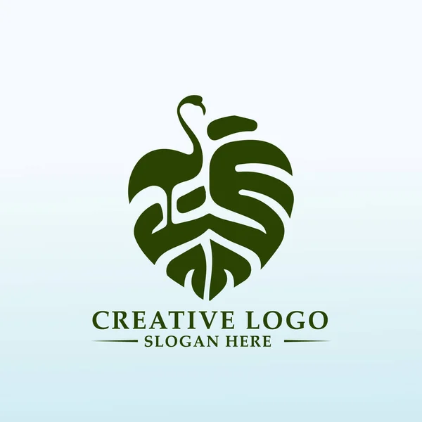 Logo Mit Antiken Anklängen — Stockvektor
