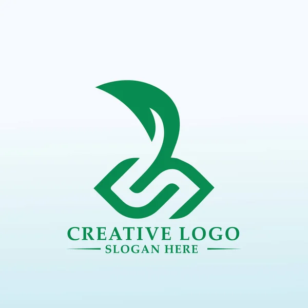 Logo Voor Een Landbouw Supplement Voedingsbedrijf — Stockvector