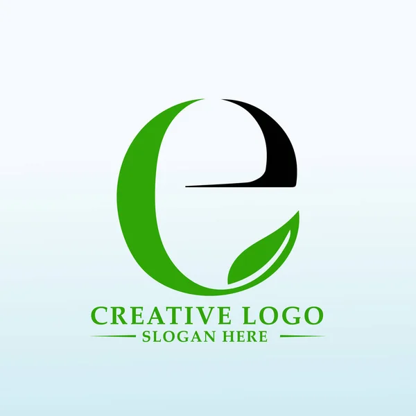 Design Eines Logos Für Den Buchstaben Der Nächsten Generation — Stockvektor