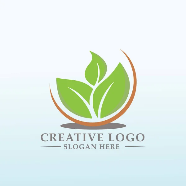 Logo Qui Aide Planter Cultiver — Image vectorielle