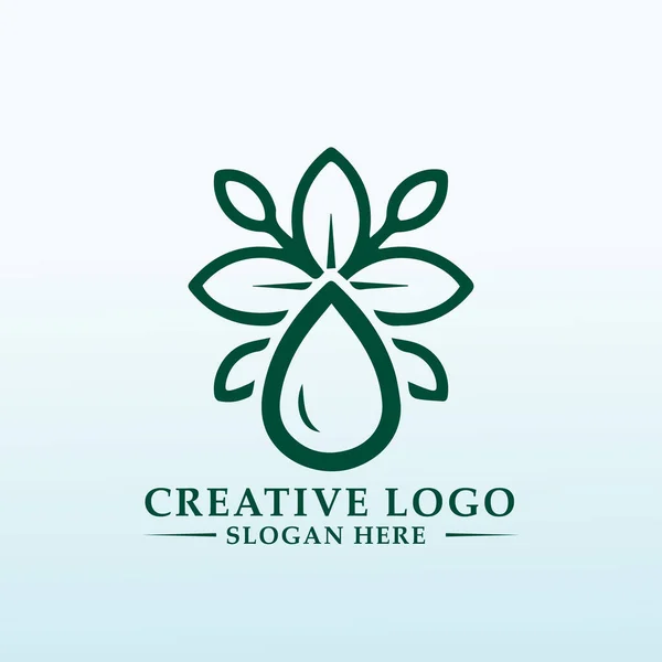 Logo Cannabis Design Pour Une Technologie Pointe — Image vectorielle