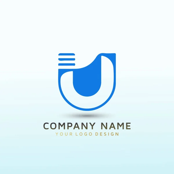 Diseño Logotipos Para Plataforma Analítica Ferroviaria — Vector de stock