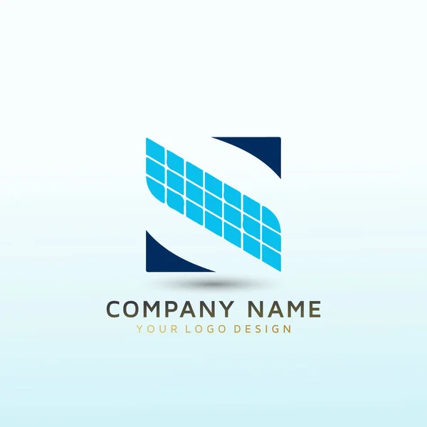 Processo Cobertura Simplificação Logotipo Processo Solar —  Vetores de Stock