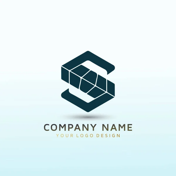 Conception Logo Vectoriel Immobilier — Image vectorielle