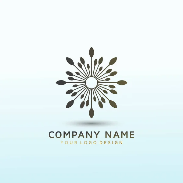 Parfums Uniques Innovants Logo Lettre Conception — Image vectorielle