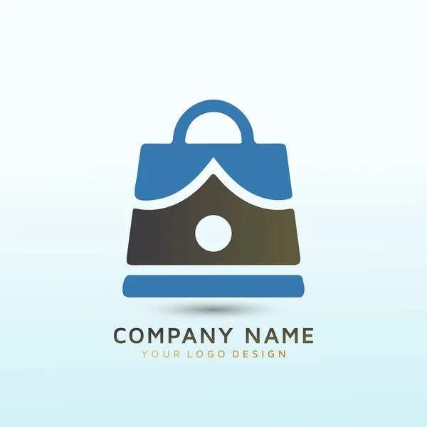 Σχεδιασμός Λογότυπου Εικονιδίου Λιανικού Εμπορίου — Διανυσματικό Αρχείο