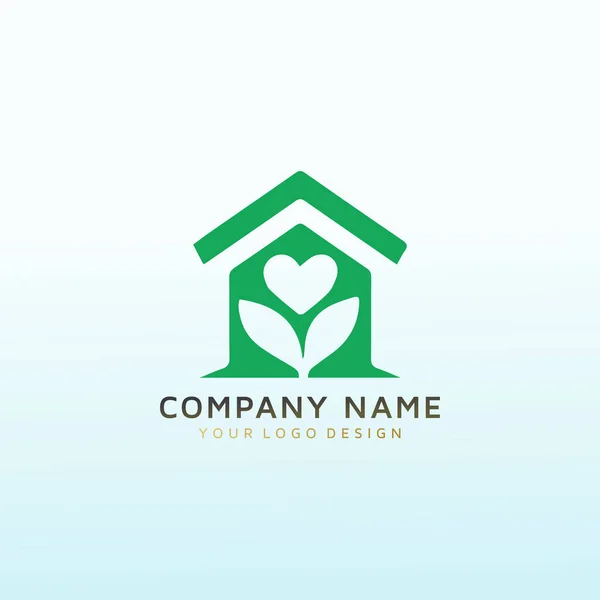 Nové Logo Pro Obnovu Realitního Obchodu — Stockový vektor
