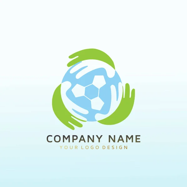 Global Organisations Logotyp För Jämställdhet Hållbarhet — Stock vektor
