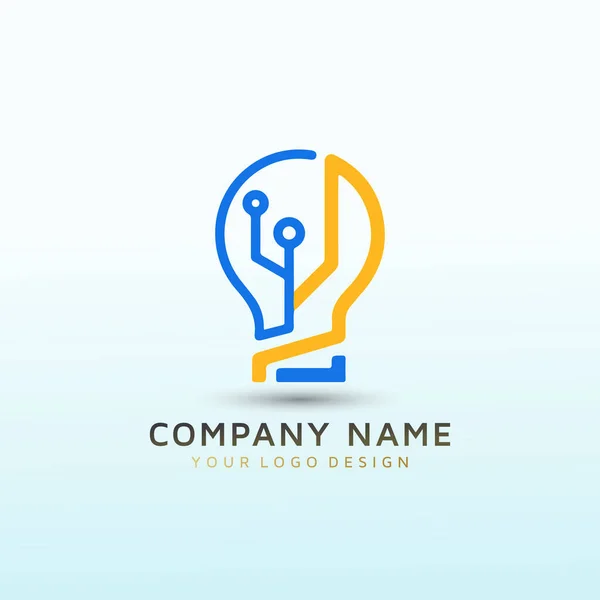 Σχεδιασμός Λογότυπο Για Online Brand Building Consultants — Διανυσματικό Αρχείο