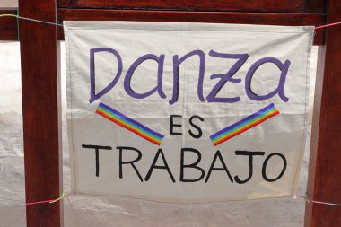 Yazılı kurul dansı Kuzey Arjantin 'deki Purmamarca' da yapılan bir iştir. Yüksek kalite fotoğraf