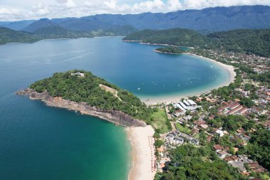 Sununga Sahili Tatil Manzarası Doğası. Yüksek kalite fotoğraf