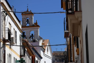 İspanya, Endülüs, Cordoba 'daki Barış ve Umut Kulesi' nde. Yüksek kalite fotoğraf