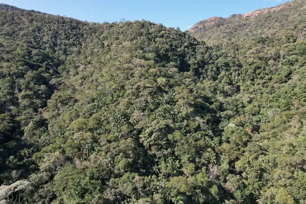 stock image Panoramic view of the Serra da Mantiqueira, Sao Paulo, Brazil. High quality photo