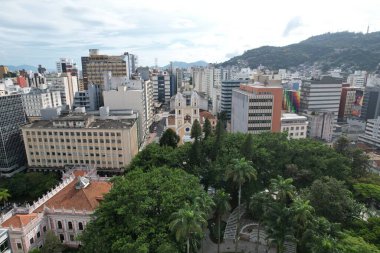 Florianopolis Metropolitan Katedrali - Florianopolis, Santa Catarina, Brezilya. Yüksek kalite fotoğraf