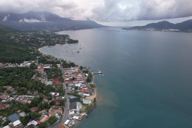 Brezilya 'nın Sao Paulo eyaletindeki Ilhabela adasının insansız hava aracı görüntüsü, Mayıs 2025