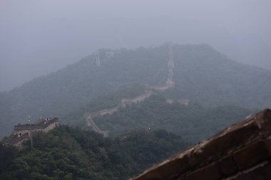 The Great Wall of China is an ancient fortification that stretches over 13,000 miles across northern China. Originally built to protect Chinese states from invasions and raids. High quality photo
