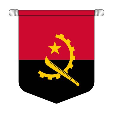 Angola ulusal asma bayrağı