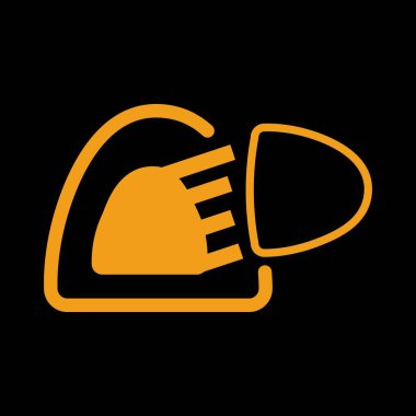 Yağmur ve Işık Algılayıcı göstergesi. Araç göstergesi. Motor ışığı uyarısı.