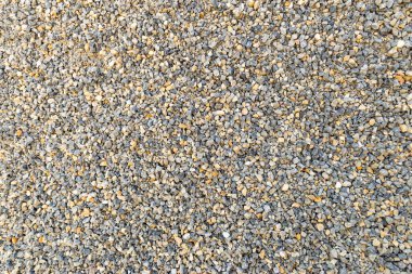 Doğal gri ezilmiş taş, ezilmiş kayalar Arka plan manzarası.