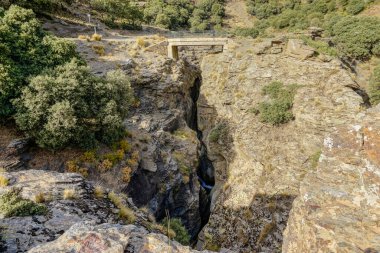Granada Alpujarras Bölgesi Kanyonu