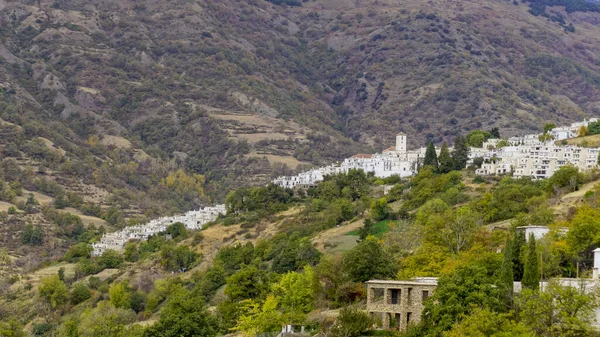 Vista Panoramica Una Città Della Sierra Nevada Granada — Foto Stock