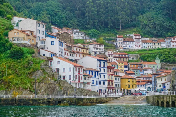 panoramica de Cudillero, council, parish and town of the autonomous community of the Principality of Asturias, in Spain