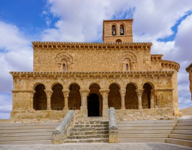 Church of San Miguel, birthplace of the Romanesque in the province of Soria clipart