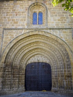 San Pedro de Alcantara Kilisesi Cceres kasabası Alcantara