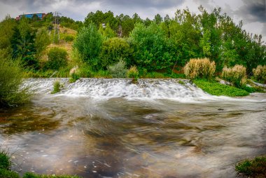 Duero Nehri Soria şehrinden geçerken