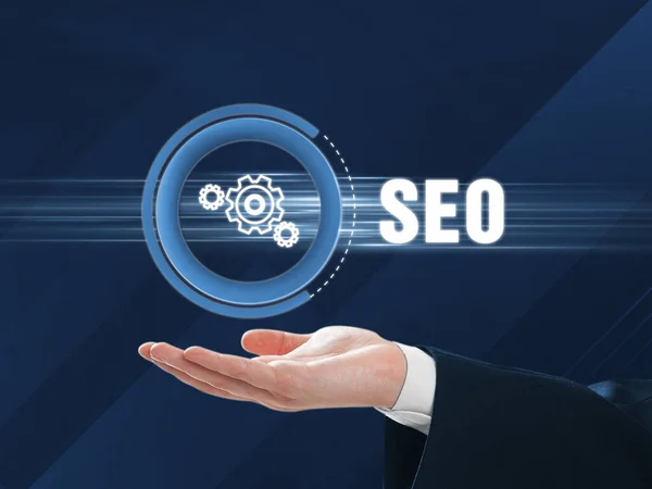 SEO search engine optimization, link building and online branding banner