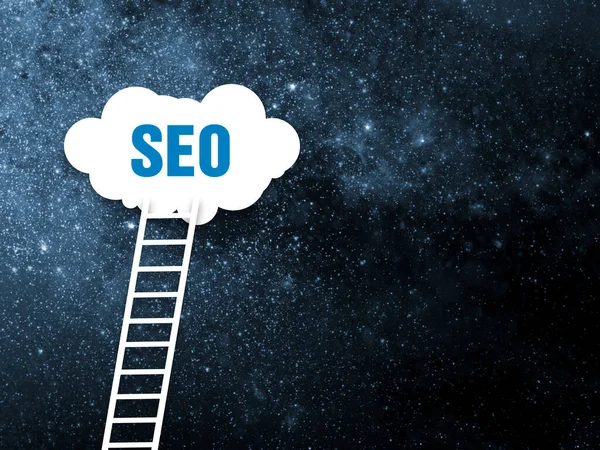 SEO search engine optimization, link building and online marketing image