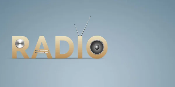 World Radio Day 2023 World Radio Day Radio Day Abstraction — Zdjęcie stockowe