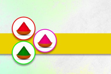 Happy Holi, gulal for holi, colorful powder and rangpanchami idea.