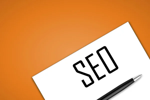 SEO search engine optimization, organic search and link building illustration