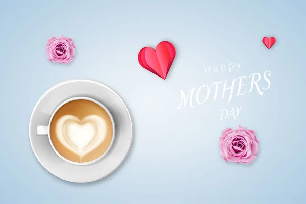 Sagen Sie Happy Mother Day Mit Einem Schönen Foto Make — Stockfoto