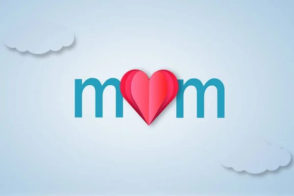 用美丽的形象 母亲节的视觉 母亲节的照片和庆祝母亲的概念 向妈妈展示你对她的感激之情 — 图库照片
