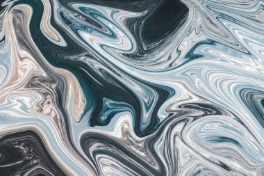 Soyut sıvılaştırma, mermer dalgalar, sıvı dalgalar ve psikedelik arkaplan.