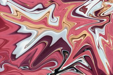 Soyut sıvılaştırma, sıvı doku, soyut arkaplan ve dalga renk gradyan fotoğrafı.